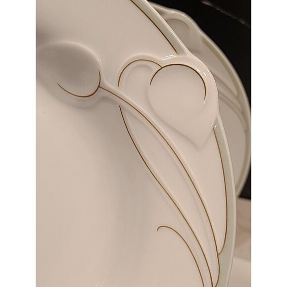 m73490332534_1.jpg Printemps by Hutschenreuther Chloe Rim Soup Bowls 8½\